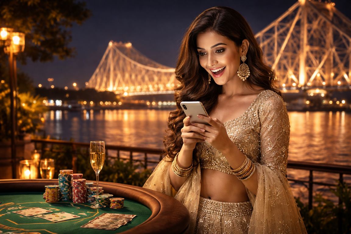 Baccarat Game Baccarat game played in Kolkata style ambiance